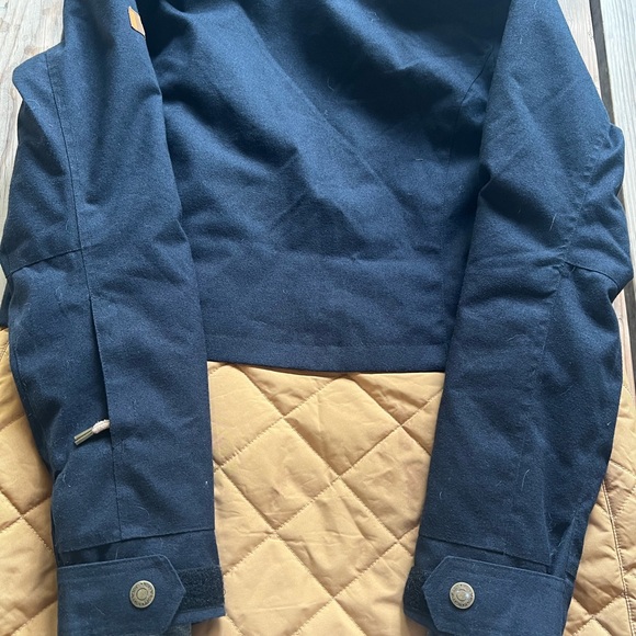 Roxy Hartley Snow Jacket Black Tan XS - Picture 6 of 9